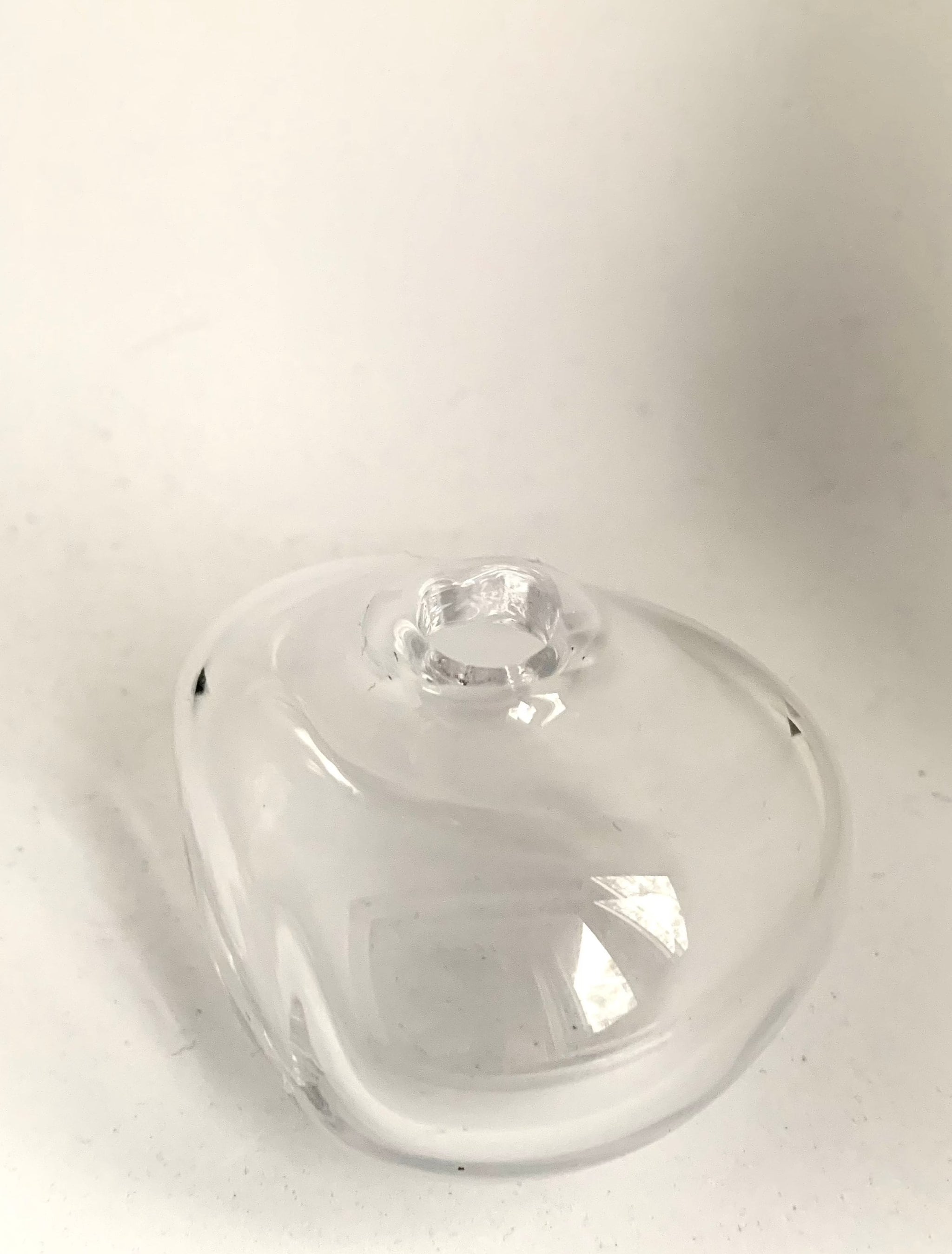 Organicus glass stem-vase (triangular)