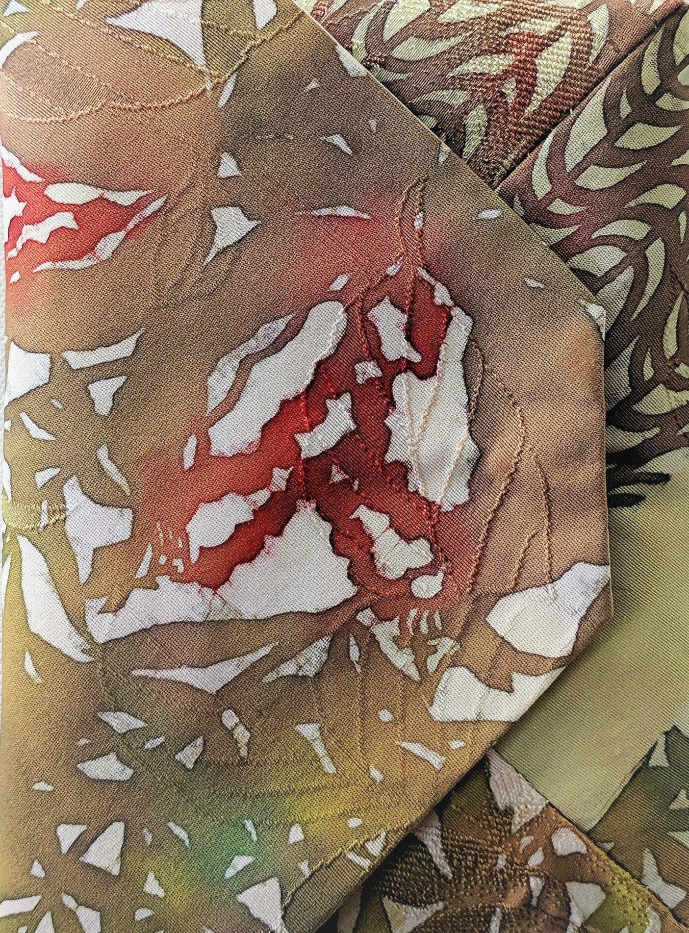 Japanese Hand-painted Silk Clutch Bag
