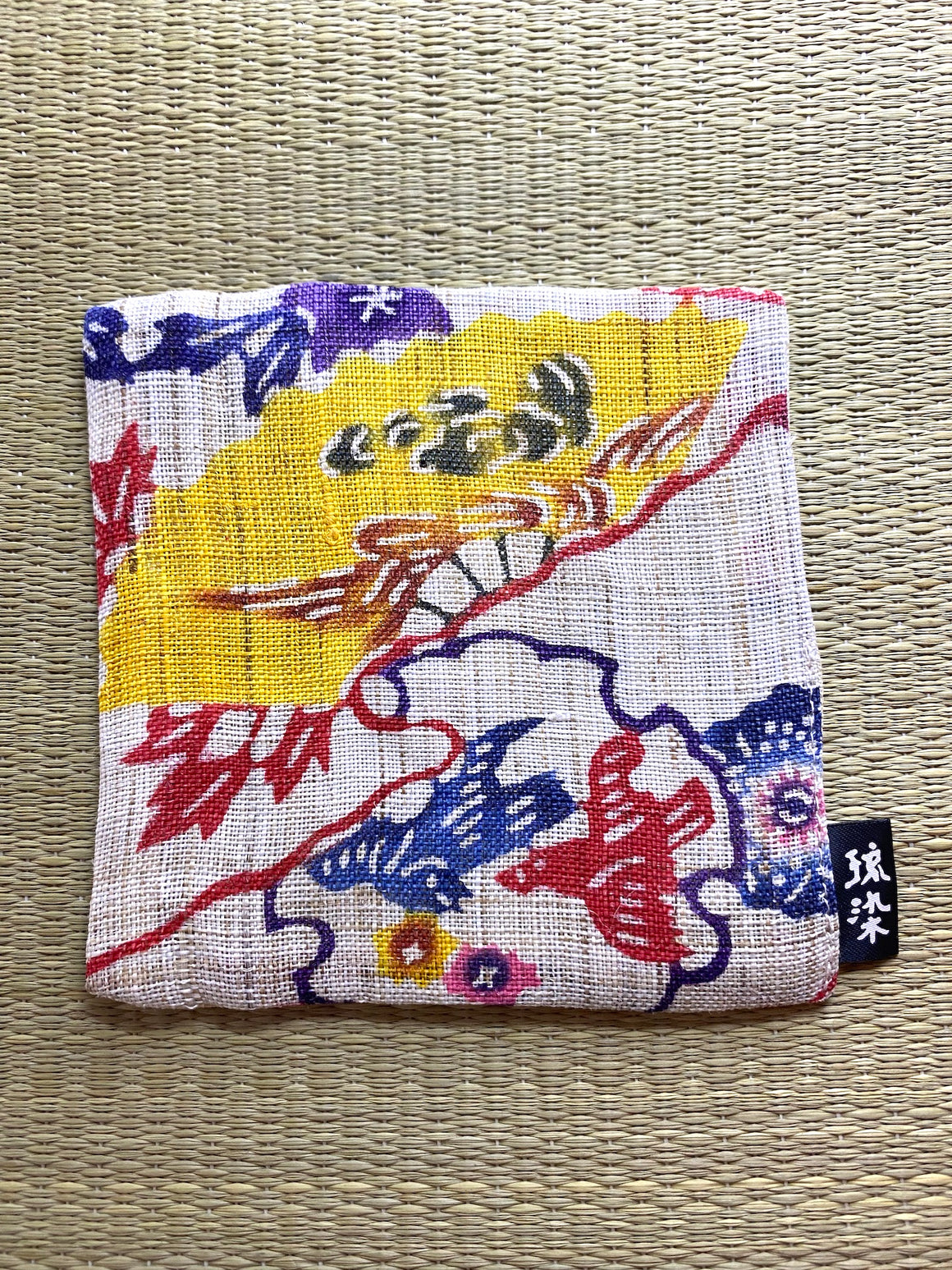 Okinawan Kimono Textile Coasters