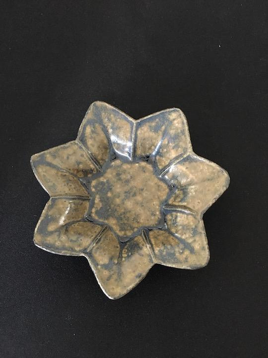 Japanese ceramic Autumnal Flower Dish at Zenbu Home