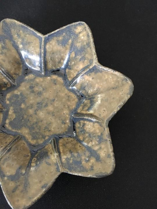 Japanese ceramic Autumnal Flower Dish at Zenbu Home