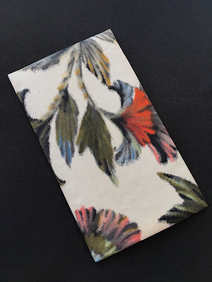 Vintage Kimono fabric clutch bag handmade in Kyoto