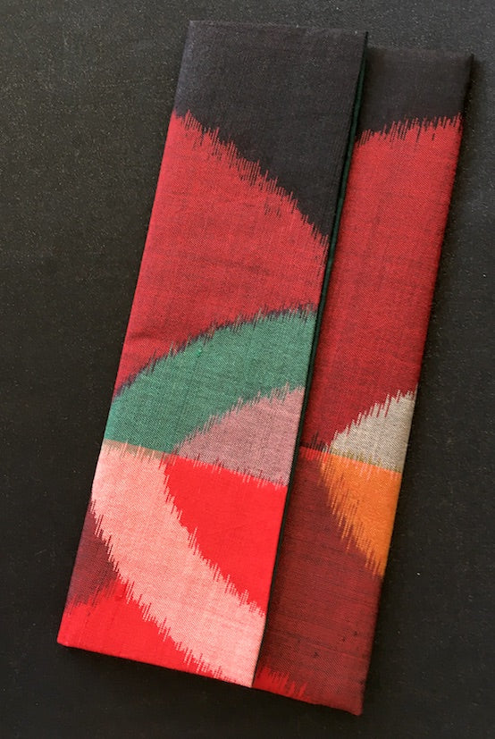Vintage Kimono fabric clutch bag handmade in Kyoto
