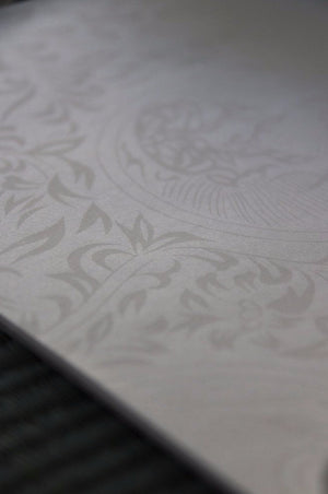 Beautiful Japanese Stationery white with patterns and texture