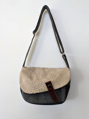 Stand out in the crowd this winter with this super stylish handmade Japanese shoulder bag from Zenbu Home