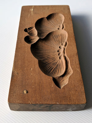 Beautiful hand-crafted antique and vintage wooden Kashigata or Japanese confectionary moulds are available at Zenbu Home along with other stunning Japanese homewares, decor and silk kimono zenbuhome.com. 