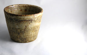 We love the golden hues of our Japanese ceramic 'Field' cup - handmade in Japan and available at ZenbuHome.com