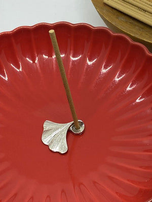Ginko leaf Incense Holder